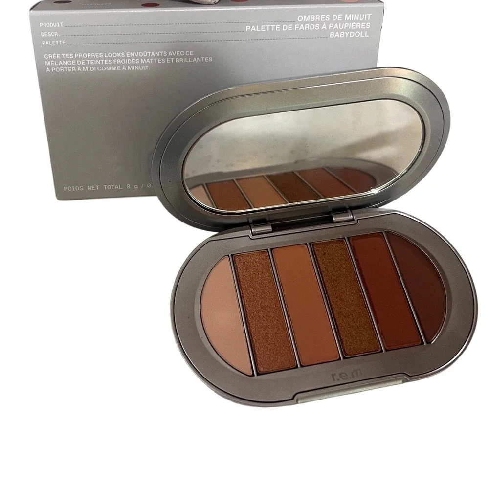 r.e.m. beauty Babydoll Midnight Magic Eyeshadow Palette 6 Neutral Shades